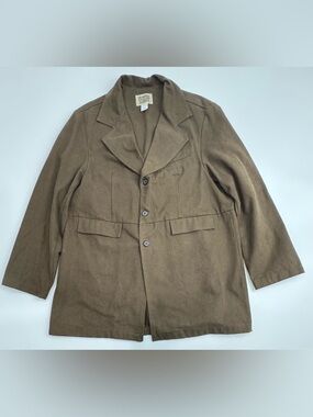 FRONTIER CLASSICS MENS BROWN WESTERN COWBOY JACKET Sz 44 GUNFIGHTER RANCH